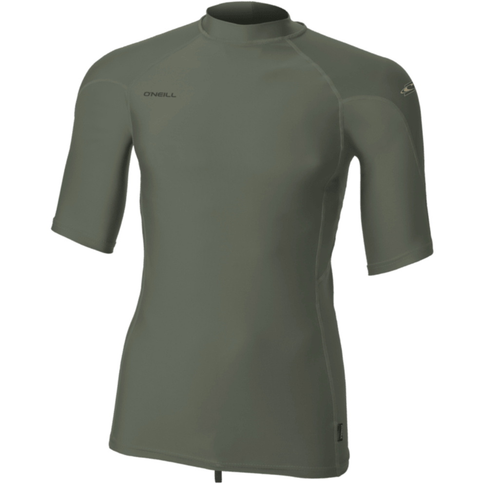 2026 O'Neill Mens Hyperfreak Skins Short Sleeve Rash Vest 5690 - Chimera / Chimera